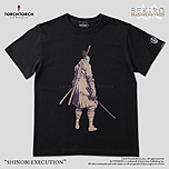 画像ギャラリー No.010のサムネイル画像 / 「SEKIRO」×TORCH TORCHコラボTシャツ第2弾の予約受付が本日スタート。鉛筆画の「破戒僧」や8bit調「ピクセル弦一郎」など5種