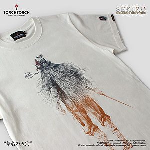 画像ギャラリー No.019のサムネイル画像 / 「SEKIRO」×TORCH TORCHコラボTシャツ第2弾の予約受付が本日スタート。鉛筆画の「破戒僧」や8bit調「ピクセル弦一郎」など5種