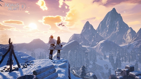 画像ギャラリー No.012のサムネイル画像 / Tencent GamesがMMORPG「诺亚之心(Noah's Heart)」を発表。球形をした6400万平方メートルの広さを持つ星を舞台としたオープンワールド