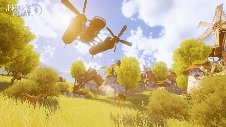 画像ギャラリー No.015のサムネイル画像 / Tencent GamesがMMORPG「诺亚之心(Noah's Heart)」を発表。球形をした6400万平方メートルの広さを持つ星を舞台としたオープンワールド