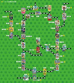 画像ギャラリー No.003のサムネイル画像 / 「JR東日本 スーパーマリオ PLAY!TOKYO!」が10月8日より開催。東京都区内35駅でのデジタルスタンプラリー，自宅から参加できる連動企画も