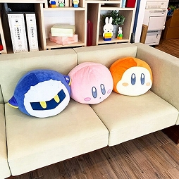 画像ギャラリー No.001のサムネイル画像 / 「星のカービィ」のカービィやワドルディ,メタナイトをモチーフにしたクッションが登場