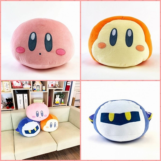 画像ギャラリー No.003のサムネイル画像 / 「星のカービィ」のカービィやワドルディ,メタナイトをモチーフにしたクッションが登場