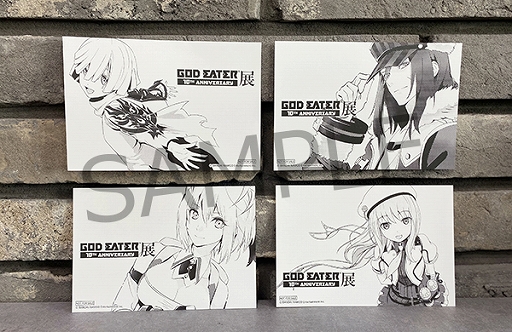 画像ギャラリー No.001のサムネイル画像 / 「GOD EATER展 10TH ANNIVERSARY」の後期が10月18日からスタート。イベント紹介番組の配信も