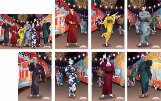 画像ギャラリー No.003のサムネイル画像 / カプコンカフェで「逆転裁判」コラボが5月21日にスタート。キャラクターをイメージしたメニューや,浴衣姿の成歩堂たちが描かれたグッズを紹介