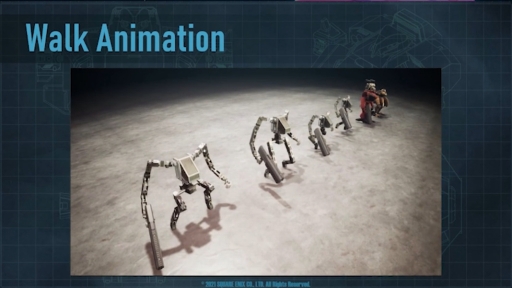 画像ギャラリー No.032のサムネイル画像 / ［GDC 2021］スクウェア・エニックスが，メカのモーションに関する新システム・MULSを公開。デモムービーも披露されたセッションをレポート