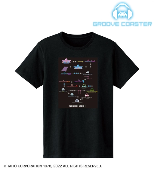 画像ギャラリー No.001のサムネイル画像 / 「グルーヴコースター」のTシャツ&パーカーの予約受付がAMNIBUSでスタート