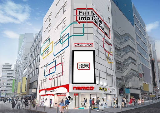 画像ギャラリー No.001のサムネイル画像 / バンダイナムコが初めて秋葉原にゲームセンターを出店。アミューズメント施設「namco秋葉原店」，3月1日にオープン