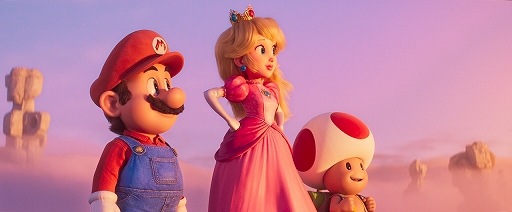 画像ギャラリー No.003のサムネイル画像 / 頼りないマリオに勇猛なピーチ姫!? 公開まで残り1週間となった「ザ・スーパーマリオブラザーズ・ムービー」の見どころを紹介