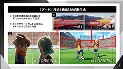 画像ギャラリー No.004のサムネイル画像 / レベルファイブがゲーム・アニメ産業におけるAIの活用状況を発表。「AI時代の知的財産権検討会」が公開に